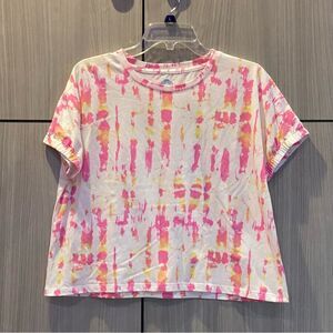Thereabouts Pink & Yellow Tie Dye T-shirt 2XL Youth